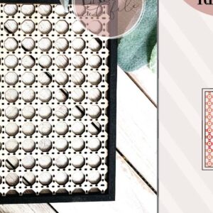 Intra απο ξύλο plywood 3mm-4mm πάχος – Rattan Frame Δίασταση 45x45 cm INTRAFABR-70685722