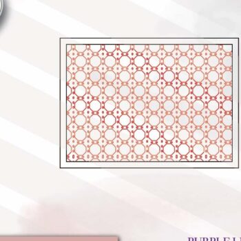 Intra απο ξύλο plywood 3mm-4mm πάχος – Rattan Frame Δίασταση  45x45 cm INTRAFABR-70685722 - Image 3