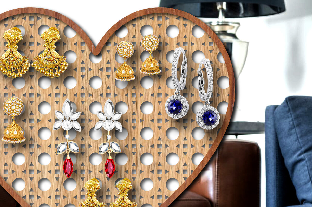 Intra απο ξύλο plywood 3mm-4mm πάχος – βάση σκουλαρίκι καρδιών Rattan Δίασταση  5x5 cm INTRAFABR-26118618