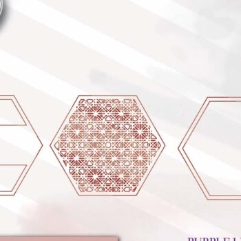 Intra απο ξύλο plywood 3mm-4mm πάχος – Rattan Hexagon Δίασταση  20x20 cm INTRAFABR-71441611 - Image 2