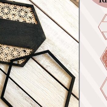 Intra απο ξύλο plywood 3mm-4mm πάχος – Rattan Hexagon Δίασταση  20x20 cm INTRAFABR-71441611 - Image 5