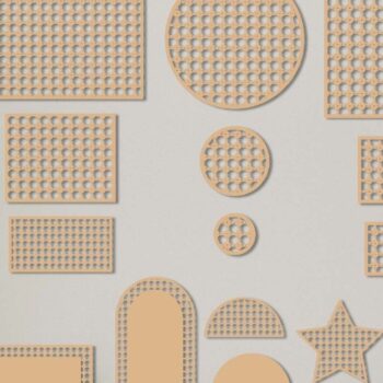 Intra απο ξύλο plywood 3mm-4mm πάχος – Πακέτο Rattan Laser Δίασταση  20x20 cm INTRAFABR-71705926 - Image 4