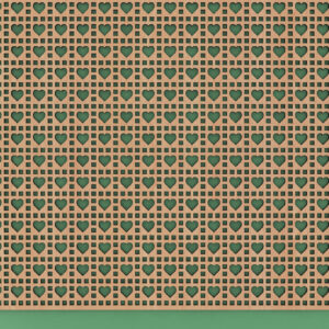 Intra απο ξύλο plywood 3mm-4mm πάχος – Αρχεία Rattan Pattern Glowforge 227 Δίασταση  20x20 cm INTRAFABR-54154467