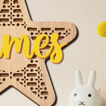 Intra απο ξύλο plywood 3mm-4mm πάχος – Αρχείο κοπής με λέιζερ Rattan Sign Δίασταση  40x30 cm INTRAFABR-95795470 - Image 2