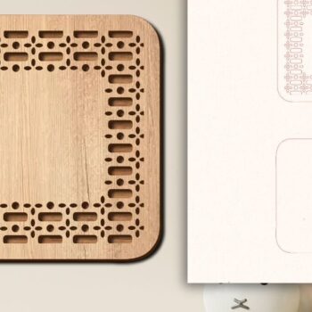 Intra απο ξύλο plywood 3mm-4mm πάχος – Αρχείο κοπής με λέιζερ Rattan Sign Δίασταση  40x30 cm INTRAFABR-95795470 - Image 16
