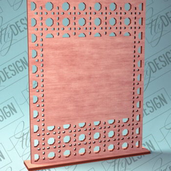 Intra απο ξύλο plywood 3mm-4mm πάχος – Rattan Sign Δίασταση  40x30 cm INTRAFABR-79148707 - Image 6