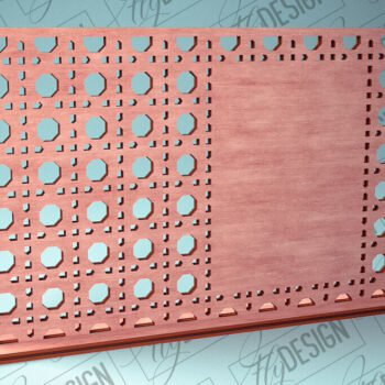 Intra απο ξύλο plywood 3mm-4mm πάχος – Rattan Sign Δίασταση  40x30 cm INTRAFABR-79148707 - Image 8