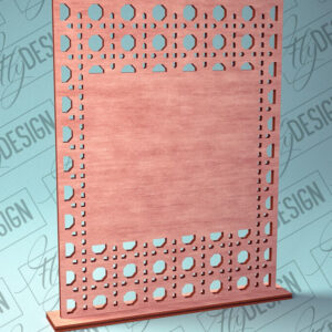 Intra απο ξύλο plywood 3mm-4mm πάχος – Rattan Sign Δίασταση  40x30 cm INTRAFABR-79148556