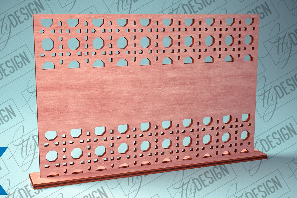 Intra απο ξύλο plywood 3mm-4mm πάχος – Rattan Sign Δίασταση  40x30 cm INTRAFABR-79148569