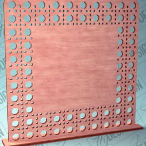 Intra απο ξύλο plywood 3mm-4mm πάχος – Rattan Sign Δίασταση  40x30 cm INTRAFABR-79148647