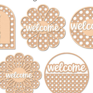 Intra απο ξύλο plywood 3mm-4mm πάχος – Rattan Sign Lasercut - Πρότυπο Lasercut Δίασταση  40x30 cm INTRAFABR-121369181