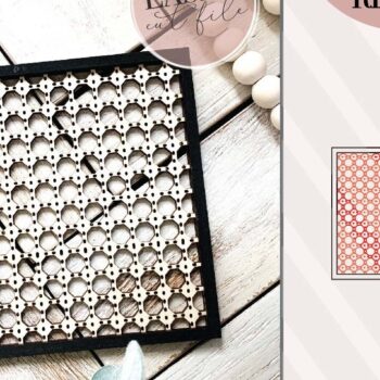 Intra απο ξύλο plywood 3mm-4mm πάχος – Rattan Square Δίασταση  20x20 cm INTRAFABR-70685965 - Image 4