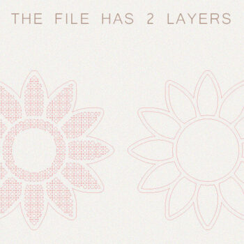 Intra απο ξύλο plywood 3mm-4mm πάχος – Rattan Sunflower, Πινακίδα ονόματος φυτωρίου Δίασταση  20x20 cm INTRAFABR-49120214 - Image 3