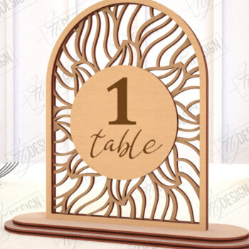 Intra απο ξύλο plywood 3mm-4mm πάχος – Πακέτο αριθμών τραπεζιού Rattan | Επιτραπέζιο σημάδι Δίασταση  20x20 cm INTRAFABR-113923245 - Image 11