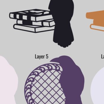 Intra απο ξύλο plywood 3mm-4mm πάχος – Raven and Books Layered Art Δίασταση  20x20 cm INTRAFABR-37030391 - Image 7