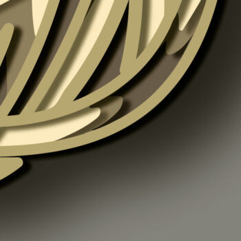 Intra απο ξύλο plywood 3mm-4mm πάχος – Raven Multilayer/Papercut/Laser Cut Δίασταση  20x20 cm INTRAFABR-71040488 - Image 7