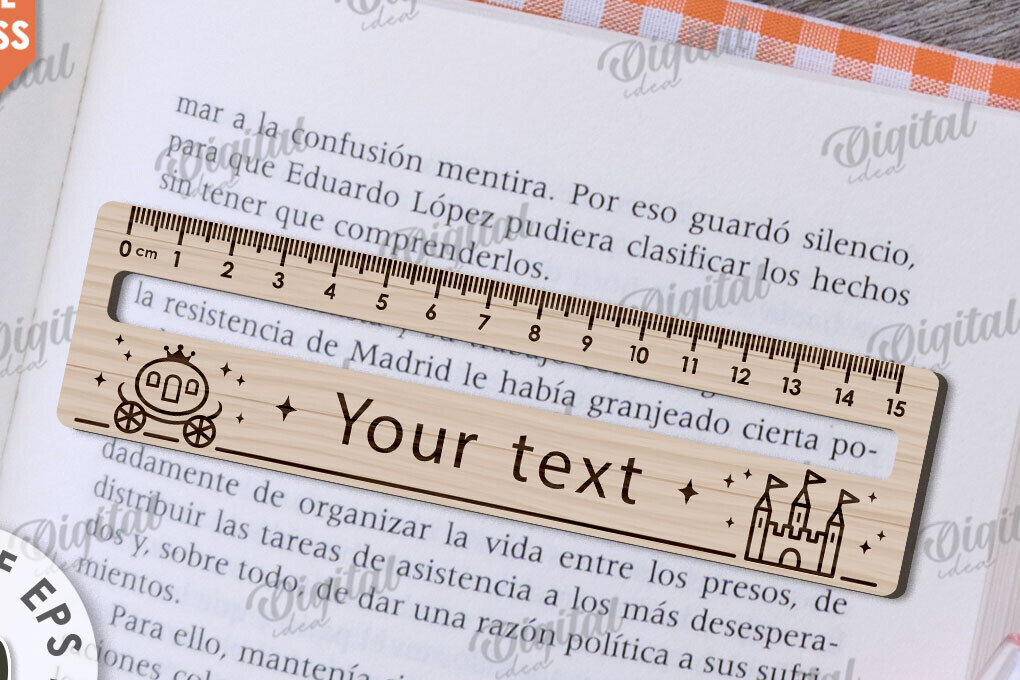 Intra απο ξύλο plywood 3mm-4mm πάχος – Βοήθημα ανάγνωσης με  κοπής με λέιζερ χάρακα Δίασταση  20x20 cm INTRAFABR-108959958