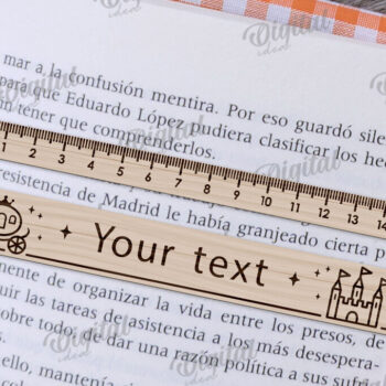 Intra απο ξύλο plywood 3mm-4mm πάχος – Βοήθημα ανάγνωσης με χάρακες Δέσμη κοπής με λέιζερ Δίασταση  20x20 cm INTRAFABR-109013772 - Image 4