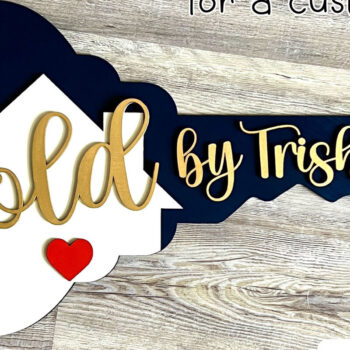 Intra απο ξύλο plywood 3mm-4mm πάχος – Αρχείο κοπής λέιζερ βασικών φωτογραφιών Realtor Key Photo Prop Δίασταση  20x20 cm INTRAFABR-64240875 - Image 2