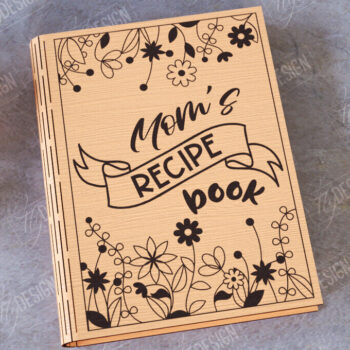 Intra απο ξύλο plywood 3mm-4mm πάχος – Βιβλίο Συνταγών |Εξώφυλλο βιβλίου|Συνταγές βιβλίων μαγειρικής Δίασταση  20x20 cm INTRAFABR-113524922 - Image 1