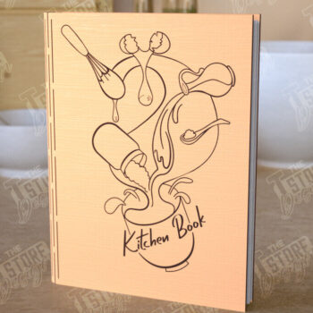 Intra απο ξύλο plywood 3mm-4mm πάχος – Πακέτο βιβλίου συνταγών | Εξώφυλλο βιβλίου | Βιβλιοδέτης Δίασταση  20x20 cm INTRAFABR-112525055 - Image 4