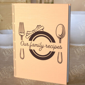 Intra απο ξύλο plywood 3mm-4mm πάχος – Πακέτο βιβλίου συνταγών | Εξώφυλλο βιβλίου | Βιβλιοδέτης Δίασταση  20x20 cm INTRAFABR-112525055 - Image 11