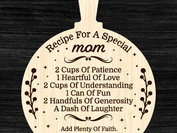 Intra απο ξύλο plywood 3mm-4mm πάχος – Συνταγή για Special Mom Bundle Δίασταση  20x20 cm INTRAFABR-94395403 - Image 4