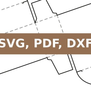 Intra απο ξύλο plywood 3mm-4mm πάχος – Ορθογώνιο κουτί δώρου Δίασταση 20x20 cm INTRAFABR-33154747 - Image 2