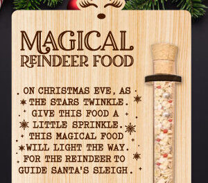 Intra απο ξύλο plywood 3mm-4mm πάχος – Στολίδι βάσης τροφίμου τάρανδος Δίασταση  20x20 cm INTRAFABR-75042250