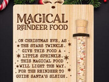 Intra απο ξύλο plywood 3mm-4mm πάχος – Στολίδι βάσης τροφίμου τάρανδος Δίασταση  20x20 cm INTRAFABR-75042250 - Image 1