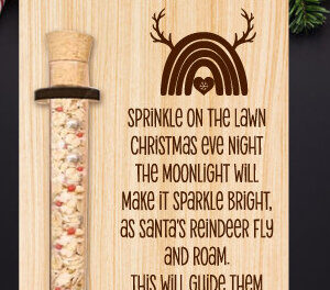 Intra απο ξύλο plywood 3mm-4mm πάχος – Στολίδι βάσης τροφίμου τάρανδος Δίασταση  20x20 cm INTRAFABR-75042235