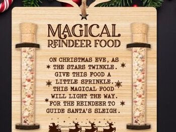 Intra απο ξύλο plywood 3mm-4mm πάχος – Στολίδι βάσης τροφής με τάρανδο Δίασταση  20x20 cm INTRAFABR-44127783 - Image 3