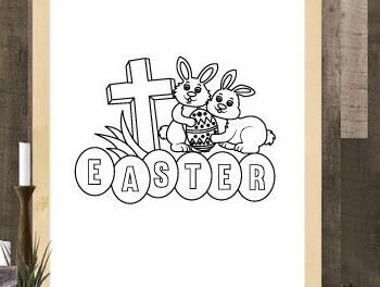 Intra απο ξύλο plywood 3mm-4mm πάχος – Θρησκευτικό Πασχαλινό αρχείο κοπής με λέιζερ Δίασταση  20x20 cm INTRAFABR-65113966 - Image 2