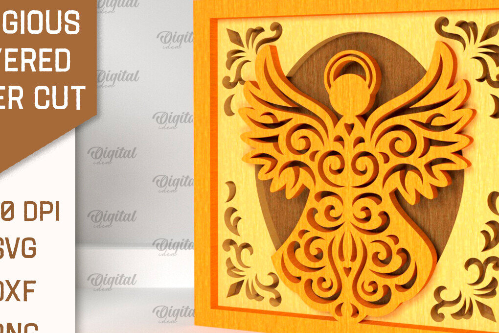 Intra απο ξύλο plywood 3mm-4mm πάχος – Θρησκευτική διακοσμητική Δίασταση  20x20 cm INTRAFABR-96732738