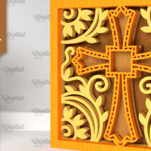 Intra απο ξύλο plywood 3mm-4mm πάχος – Θρησκευτική διακοσμητική Δίασταση  20x20 cm INTRAFABR-96732711