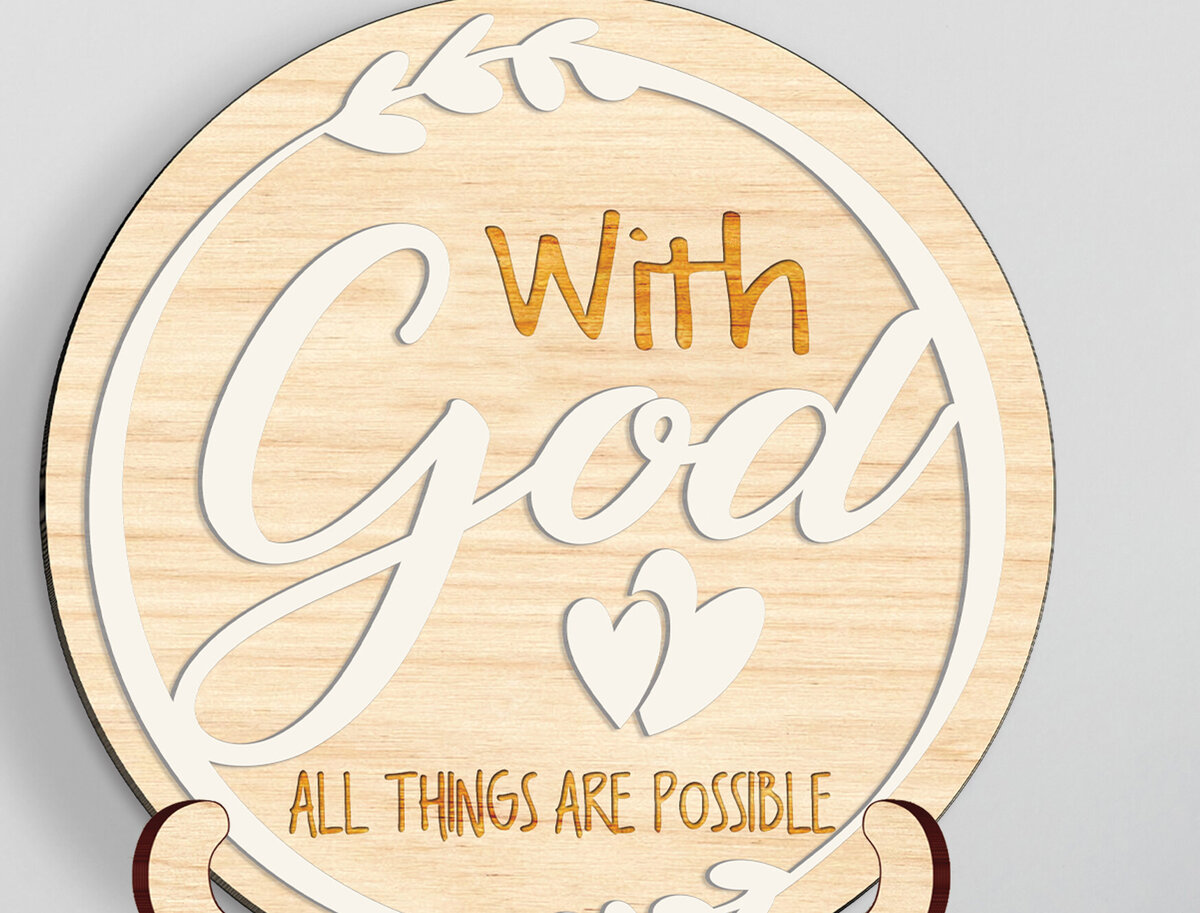 Intra απο ξύλο plywood 3mm-4mm πάχος – Θρησκευτικό ντεκόρ περίπτερου κομμένο αρχείο Δίασταση  20x20 cm INTRAFABR-99344281