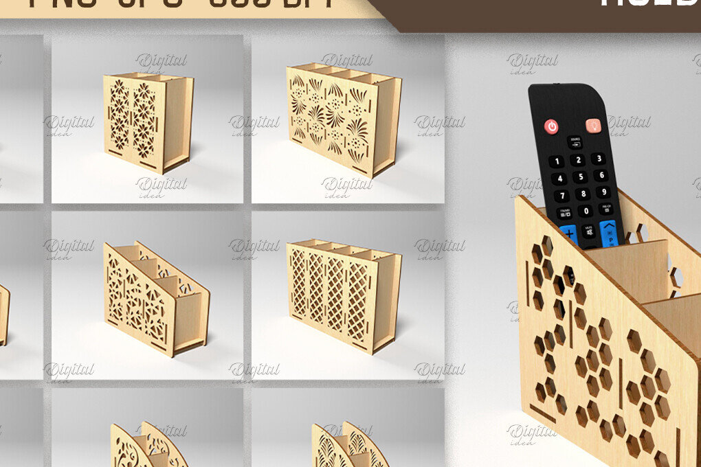 Intra απο ξύλο plywood 3mm-4mm πάχος – Δέσμη κοπής λέιζερ θήκης τηλεχειριστηρίου Δίασταση  20x20 cm INTRAFABR-87679121