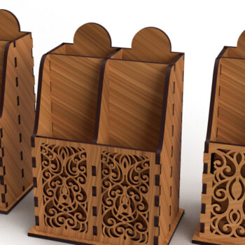 Intra απο ξύλο plywood 3mm-4mm πάχος – Δέσμη κοπής λέιζερ θήκης τηλεχειριστηρίου Δίασταση  20x20 cm INTRAFABR-79166900 - Image 2