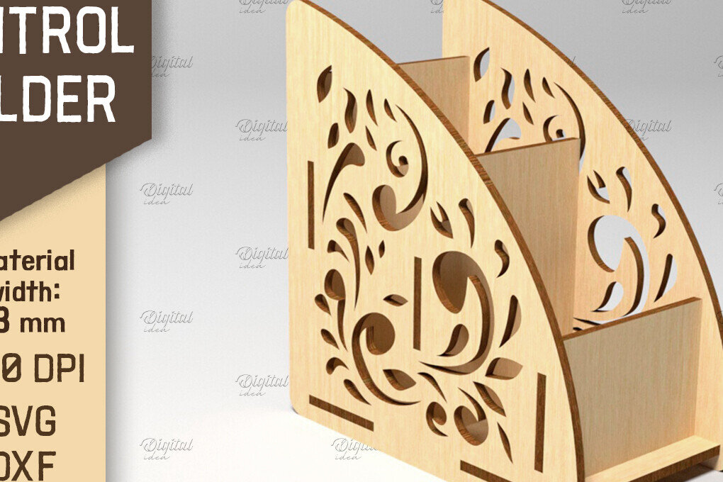 Intra απο ξύλο plywood 3mm-4mm πάχος – Στήριγμα τηλεχειριστηρίου. Storage Box Laser Δίασταση  20x20 cm INTRAFABR-87677337