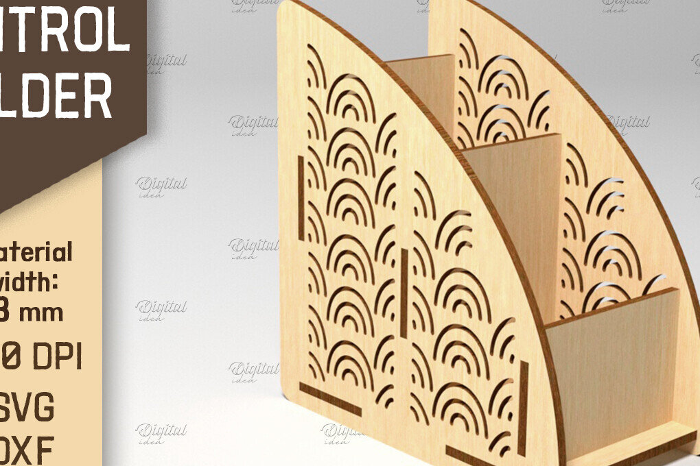 Intra απο ξύλο plywood 3mm-4mm πάχος – Στήριγμα τηλεχειριστηρίου. Storage Box Laser Δίασταση  20x20 cm INTRAFABR-87677310