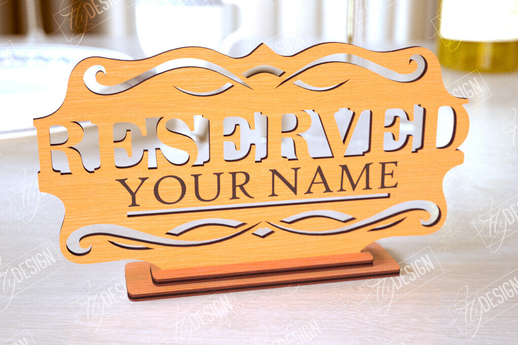 Intra απο ξύλο plywood 3mm-4mm πάχος – Δεσμευμένη πινακίδα | Αξεσουάρ εστιατορίου Δίασταση  20x20 cm INTRAFABR-113995983