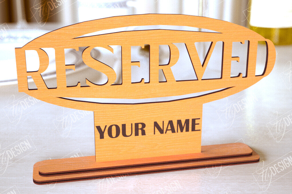 Intra απο ξύλο plywood 3mm-4mm πάχος – Δεσμευμένη πινακίδα | Αξεσουάρ εστιατορίου Δίασταση  20x20 cm INTRAFABR-113995995