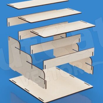 Intra απο ξύλο plywood 3mm-4mm πάχος – Βάση προβολής πάγκου λιανικής - 10 μεγέθη Δίασταση  20x20 cm INTRAFABR-119062839 - Image 2