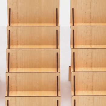 Intra απο ξύλο plywood 3mm-4mm πάχος – Βάση επίδειξης λιανικής πώλησης με λέιζερ Δίασταση  20x20 cm INTRAFABR-118682468 - Image 10