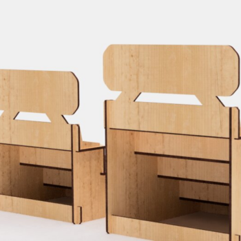 Intra απο ξύλο plywood 3mm-4mm πάχος – Βάση επίδειξης λιανικής πώλησης με λέιζερ Δίασταση 20x20 cm INTRAFABR-117941427 - Image 8