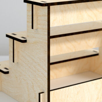 Intra απο ξύλο plywood 3mm-4mm πάχος – Εμφάνιση λιανικής Δίασταση  20x20 cm INTRAFABR-29649156 - Image 5