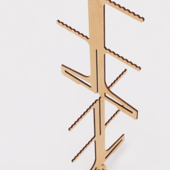 Intra απο ξύλο plywood 3mm-4mm πάχος – Βάση λιανικής για μπρελόκ Δίασταση  5x5 cm INTRAFABR-117190377 - Image 3