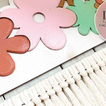 Intra απο ξύλο plywood 3mm-4mm πάχος – Retro Flower Macrame Δίασταση 20x20 cm INTRAFABR-75007914 - Image 5