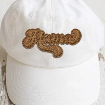 Intra απο ξύλο plywood 3mm-4mm πάχος – Retro Mama Leather Patch Δίασταση 20x20 cm INTRAFABR-74729311 - Image 3