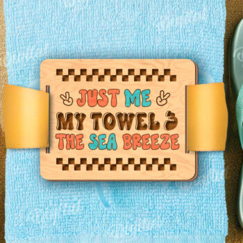 Intra απο ξύλο plywood 3mm-4mm πάχος – Ρετρό πετσέτα δώρου Ετικέτα κοπής με λέιζερ Δίασταση 20x20 cm INTRAFABR-121502519 - Image 1